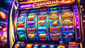 Slot game reels and video slots interface on loto result Philippines platform